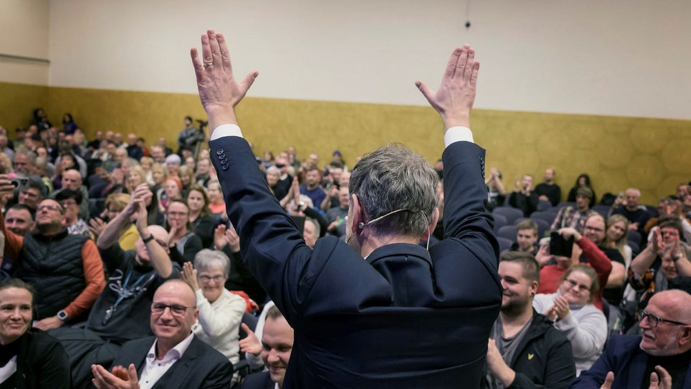 Populistpartier splittrar Tyskland inför valet​​