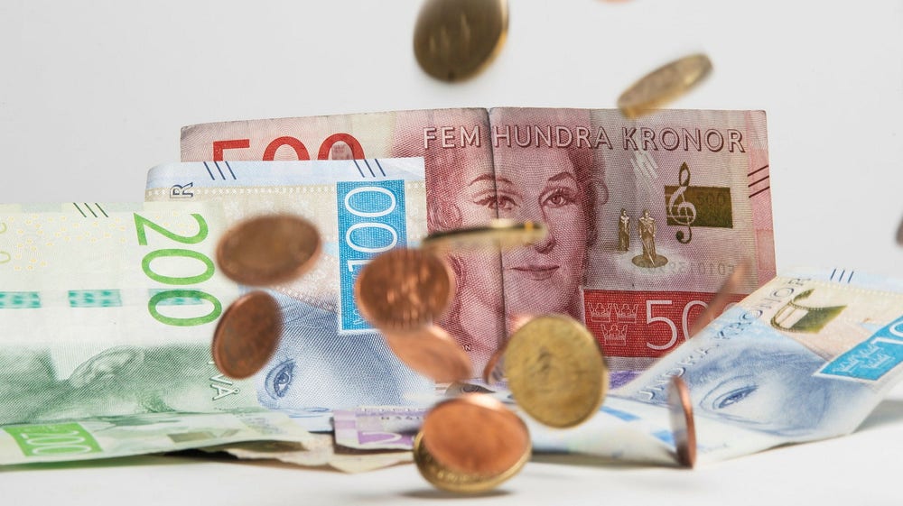 Inflationen i januari växlade som väntat upp​​