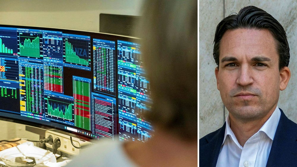 Nedgången tilltar på Stockholmsbörsen: ”Gått lite för starkt”​​