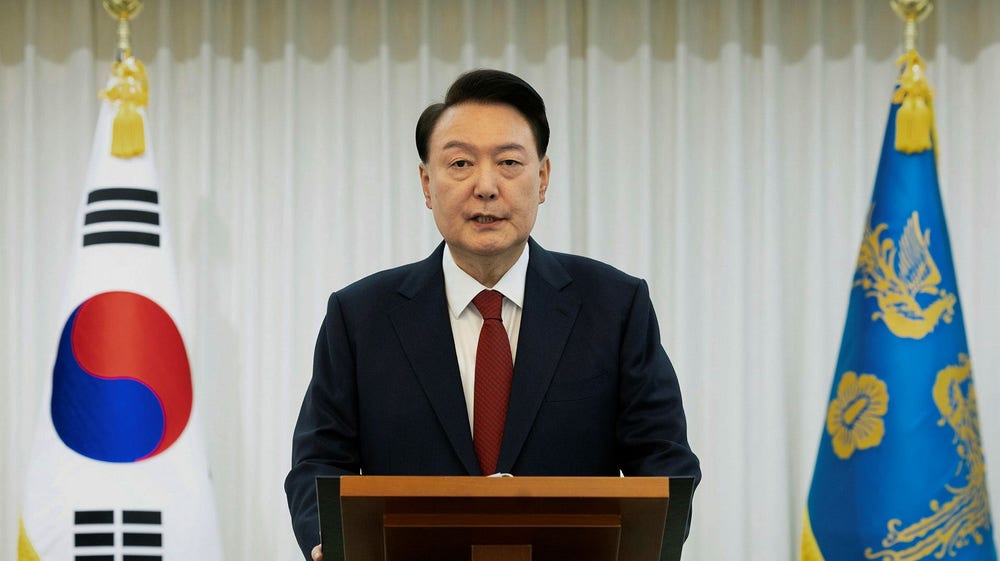 Rättegång inledd mot Sydkoreas president​​