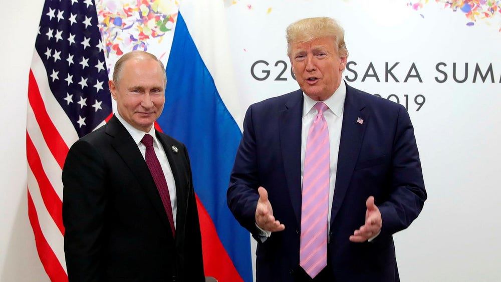 Trump: Ryssland har bra kort på handen i förhandlingar​​
