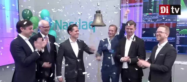 Asker noteras på Stockholmsbörsen – upp över tio procent direkt​​
