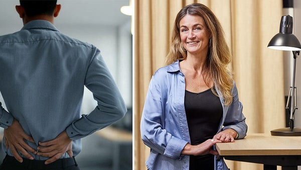 Har du ont i ryggen? Här är expertens bästa tips för lindring​​
