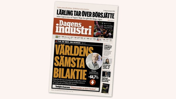 Volvo Cars-vd:ns facit: Kursslakt på 75 procent​​
