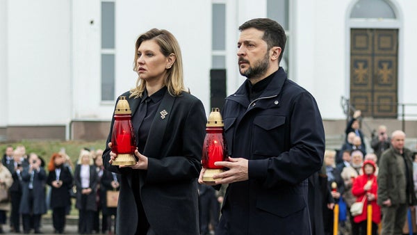 Tre år efter Butja: Zelenskyj ber om enat Europa​​