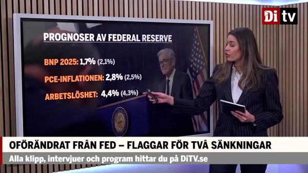 Fed skruvade upp inflationsprognosen: “Starkt att ränteprognosen är kvar”​​