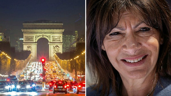 Hundratals gator i Paris rensas från bilar – 10.000 parkeringar bort​​