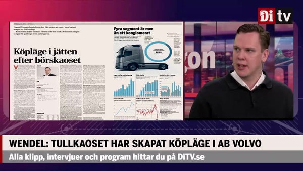 Wendel: Tullkaoset har skapat köplägen i AB Volvo​​