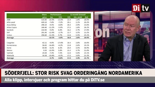 Experten om verkstadssektorn: Har viktat ned konjunkturkänsliga aktier​​