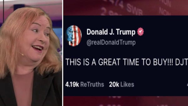 Analytikern om Trumps tweet: ”Då är det världens största insideraffär”​​