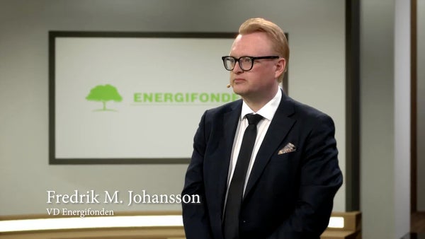 ANNONS: Energifonden – Fredrik M. Johansson​​
