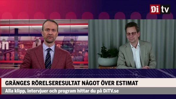 Gränges vd om kvartalet: ”Mycket att vara stolta över”​​