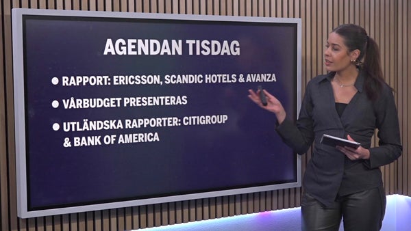 Agendan: Ericsson och Avanza med rapport​​
