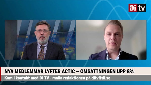 Nya medlemmar lyfter Actic – omsättningen stiger​​