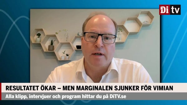 Vimian: ”Tre av fyra ben växer tvåsiffrigt”​​