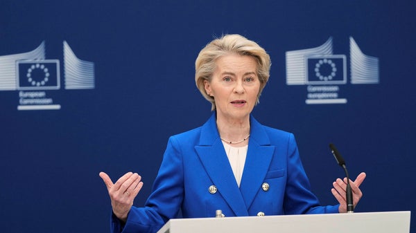 Von der Leyen: EU välkomnar Trumps tullpaus​​
