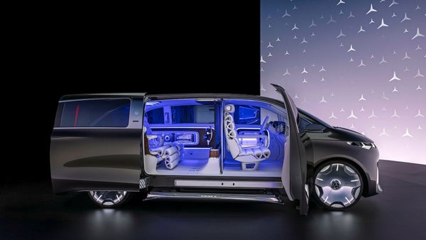 Mercedes visar upp nya lyxlimousinen​​