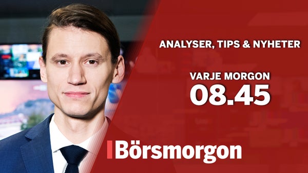 Börsmorgon 30 april 2025 – se hela programmet​​