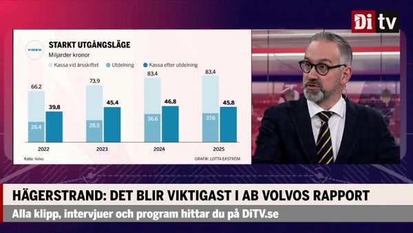 Hägerstrand: ”Det blir viktigast i AB Volvos rapport​​