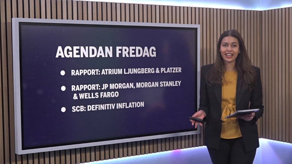Agendan: Rapportsäsongen smyger igång​​
