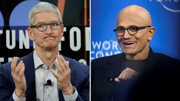 Microsoft återtar tronen från Apple​​