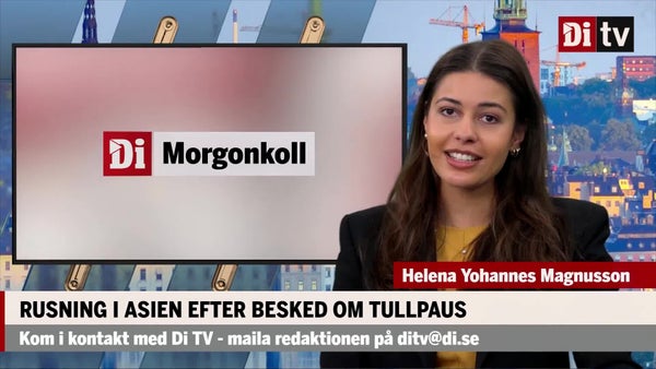 Morgonkoll: Stockholmsbörsen väntas rusa efter Trumps tullpaus​​