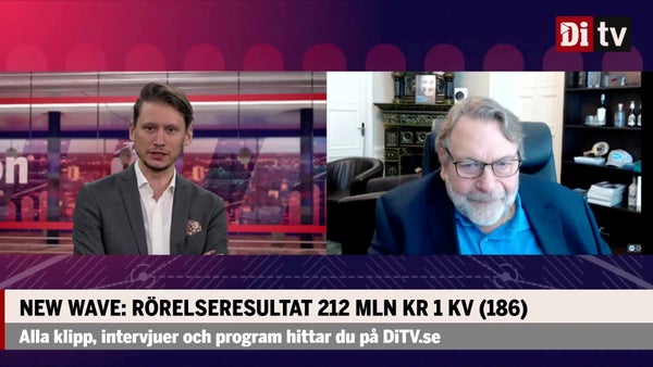 New Wave: ”Väldigt bra tillväxt i Sverige”​​