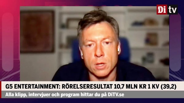 Resultatras för G5 Entertainment – valutor spökar​​