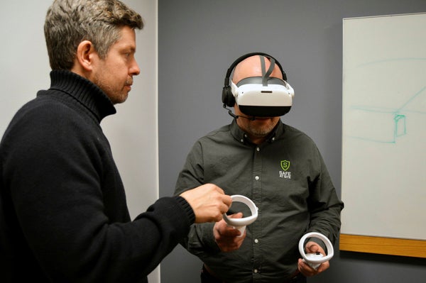 Virtual reality gör byggbranschen säkrare​​