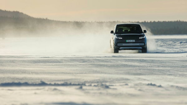 Elektrisk Range Rover testas i Sverige​​