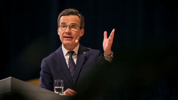 Kristersson: ”Nu ska vi ta fram en AI-strategi”​​
