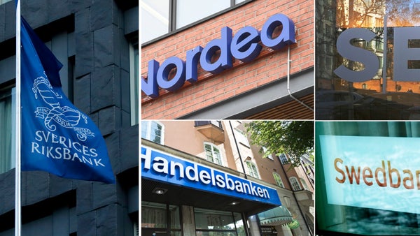 Olika förväntningar från storbankerna på Riksbankens räntesänkningar​​