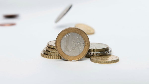 Siffran en sten i skon för ECB​​