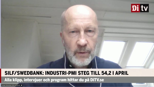 Svensk PMI stiger igen: “Tillbaka på nivåer från 2022″​​