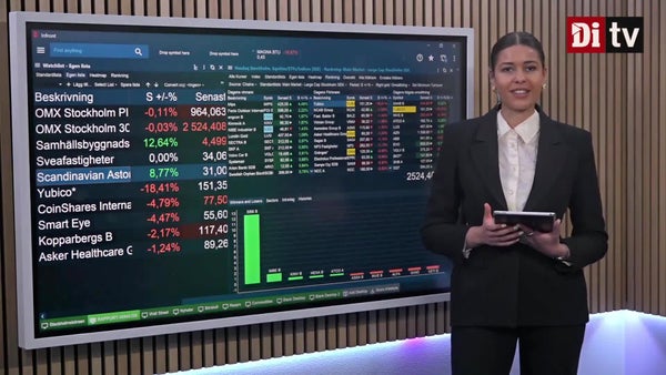 Avvaktande start på dagen – SBB stiger tvåsiffrigt efter rapport och nyheter​​