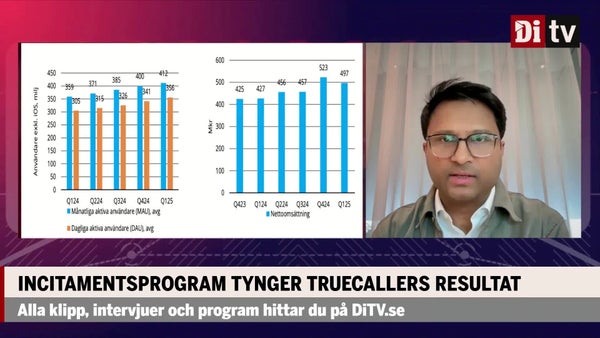 Incitamentskostnader tynger Truecallers resultat​​