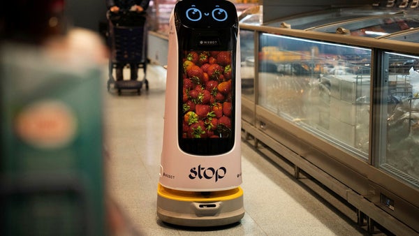 Icas nya butiksbiträde – en robot: ”Bättre service”​​