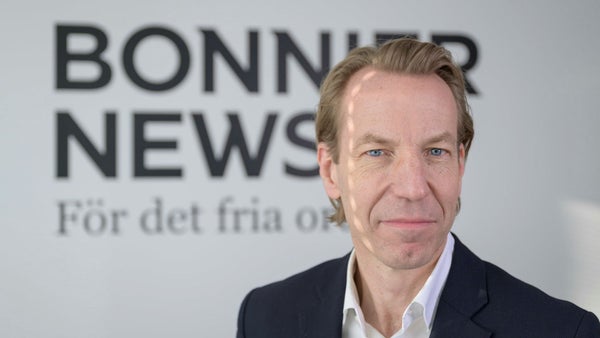Bonnier News-chefen tar klubban i Almega​​