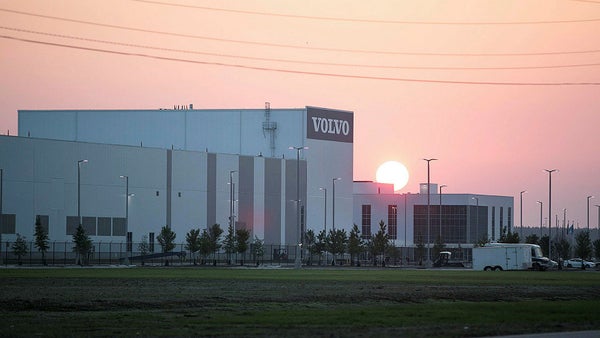 Volvo Cars USA-fabrik stoppar all produktion​​