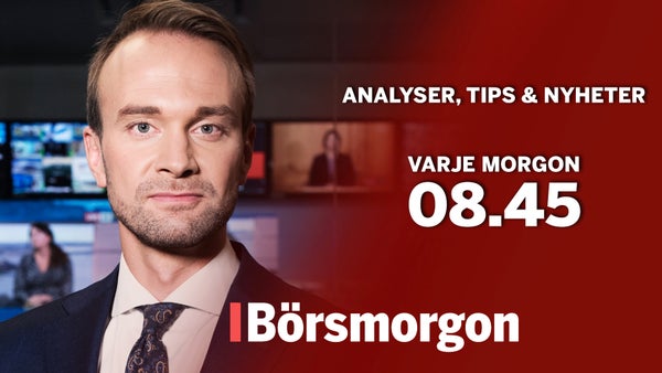 Börsmorgon 30 maj 2025 – se hela programmet​​
