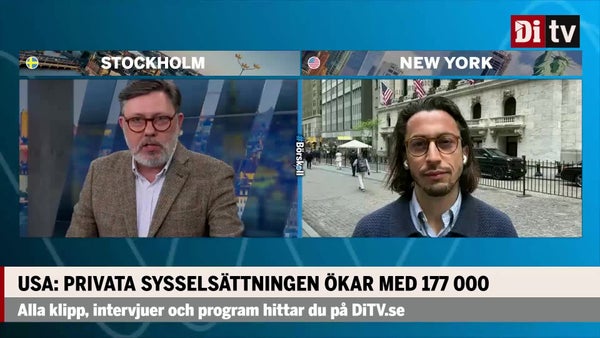 USA: Fler nya jobb än väntat i april​​