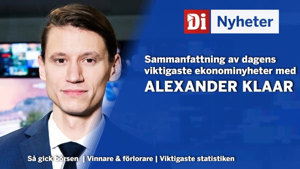 Stockholmsbörsen stiger – Nibe och Sandvik upp​​