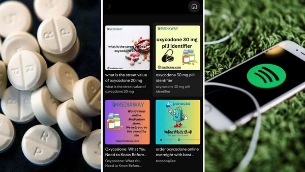 Drogreklam sprids öppet i fejkpoddar på Spotify​​