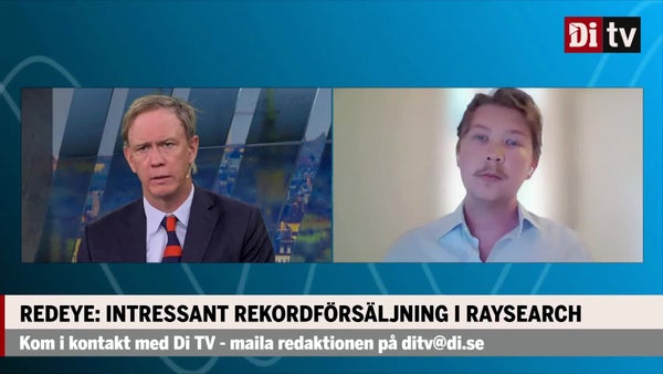Analytikern ser uppsida i rapportrusande Raysearch​​