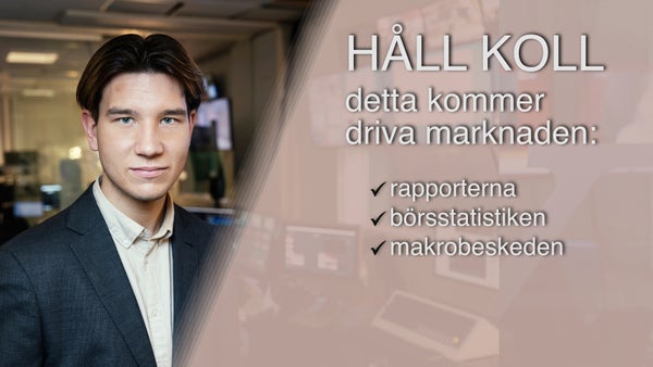 Nästa veckas agenda: Flera räntebesked och ytterligare rapporter​​