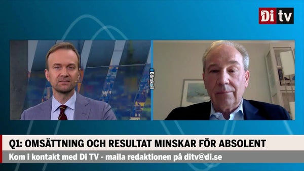 Minskad omsättning och resultat för Absolent​​