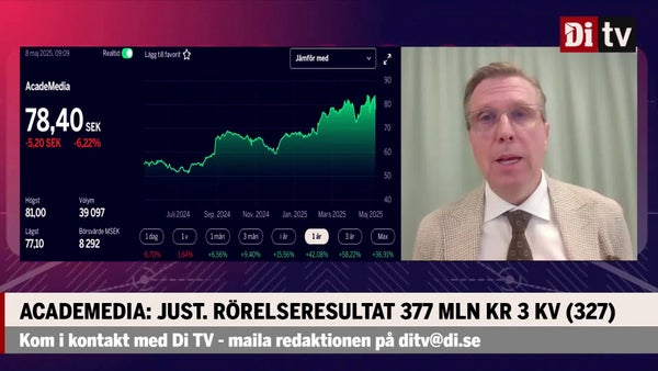 Academedia ökar resultat och omsättning​​