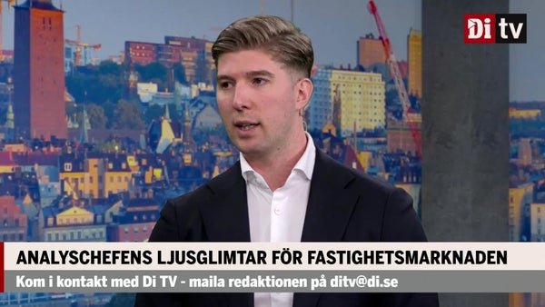 Positiv utveckling för fastighetssektorn: ”Sverige sticker ut”​​