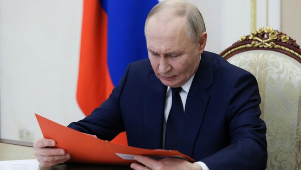 Uppgifter: Putins krigsmål kan ha ändrats​​