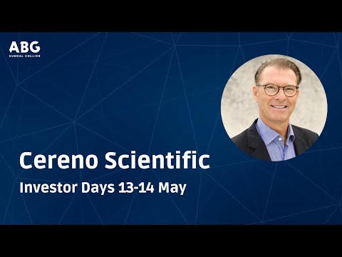Cereno Scientific – ABGSC Investor Days 13-14 May